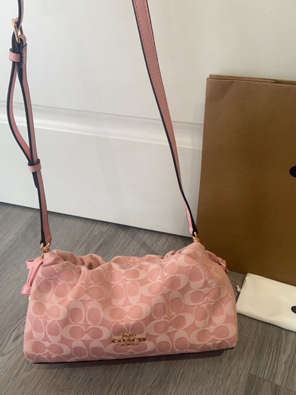 Coach Cloud Bag Crossbody Bag with Double Straps - Picture 7 of 9